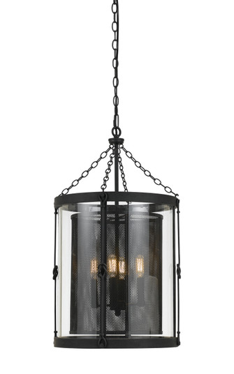 WESTCHESTER Four Light Chandelier in Blacksmith (225|FX-3617-4)