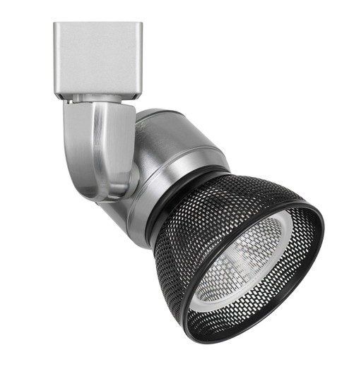 Led Track Fixture LED Track Fixture in Brushed Steel (225|HT-888BS-MESHBK)