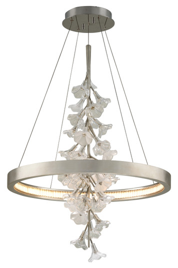 Jasmine LED Chandelier in Silver Leaf (68|269-71)