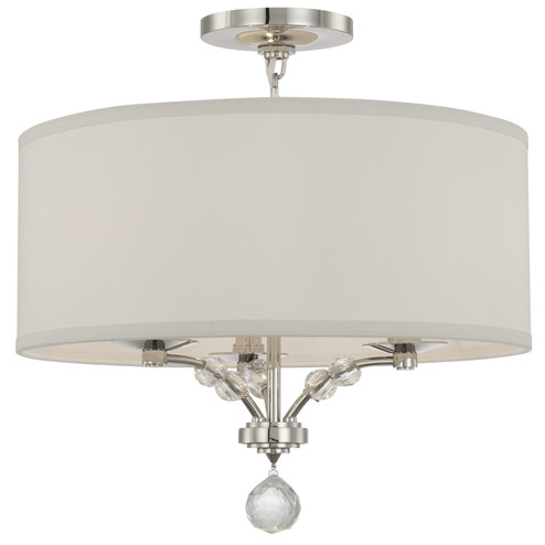 Mirage Three Light Semi Flush Mount in Polished Nickel (60|8005-PN_CEILING)