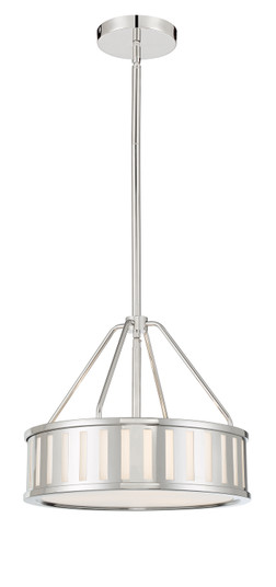 Kendal Three Light Pendant in Polished Nickel (60|KEN-8303-PN)