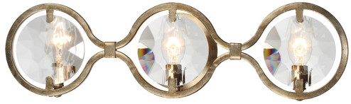 Quincy Three Light Bathroom Vanity in Distressed Twilight (60|QUI-7623-DT)