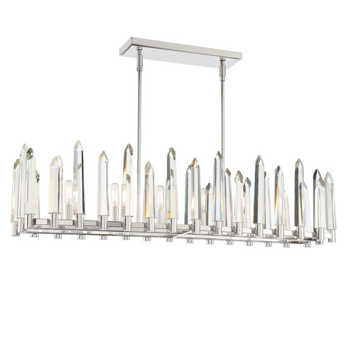 Watson Six Light Chandelier in Polished Nickel (60|WAT-B2006-PN)