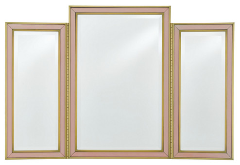 Arden Mirror in Silver Peony/Satin Brass/Mirror (142|1000-0024)