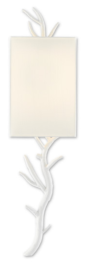 Baneberry Collection One Light Wall Sconce in Gesso White (142|5000-0148)