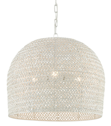 Piero Three Light Chandelier in White (142|9000-0623)