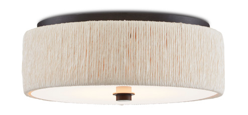 Tyrone One Light Flush Mount in Natural/Black/White (142|9999-0062)