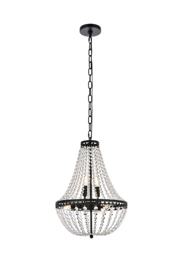 Valeria Five Light Pendant in black (173|1113D14BK)