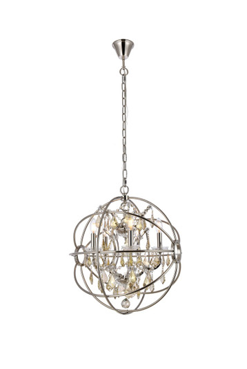 Geneva Five Light Pendant in Polished nickel (173|1130D20PN-GT/RC)