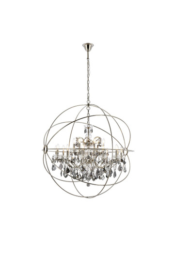 Geneva 18 Light Chandelier in Polished nickel (173|1130G43PN-SS/RC)