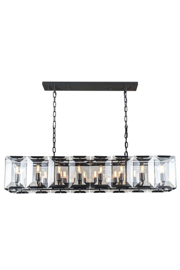 Monaco 16 Light Chandelier in Flat Black (173|1212D53FB)