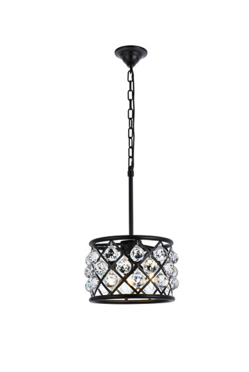 Madison Three Light Pendant in Matte Black (173|1214D12MB/RC)
