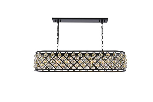 Madison Seven Light Chandelier in Matte Black (173|1216G50MB-GT/RC)