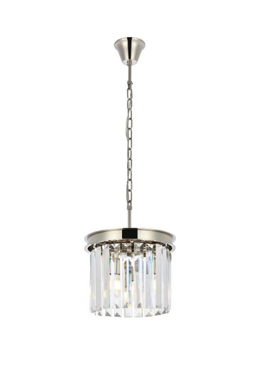 Sydney Three Light Pendant in Polished nickel (173|1238D12PN/RC)