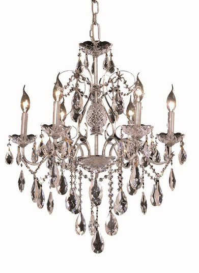 St. Francis Six Light Chandelier in Chrome (173|2016D24C/RC)