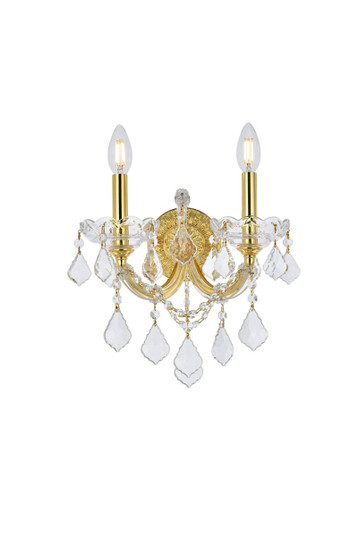 Maria Theresa Two Light Wall Sconce in Gold (173|2800W2G/RC)