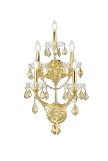 Maria Theresa Five Light Wall Sconce in Gold (173|2800W5G-GT/RC)