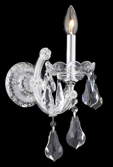 Maria Theresa One Light Wall Sconce in Chrome (173|2801W1C/RC)