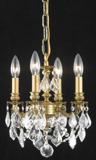 Lillie Four Light Pendant in French Gold (173|9104D10FG/RC)