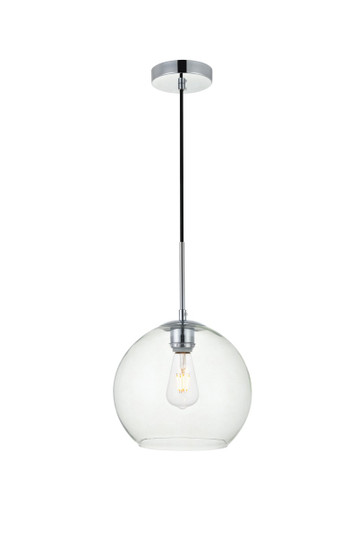 BAXTER One Light Pendant in Chrome and Clear (173|LD2212C)