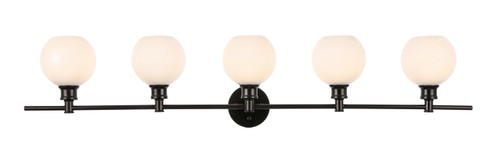 Collier Five Light Wall Sconce in Black (173|LD2327BK)