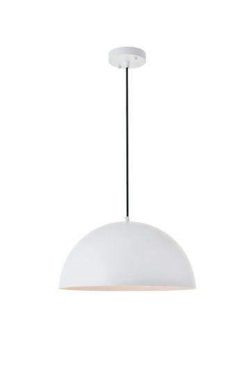 Forte One Light Pendant in White (173|LD4025D16WH)