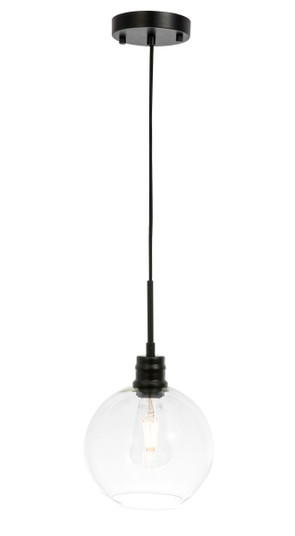 Emett One Light Pendant in Black (173|LD6204BK) Emett One Light Pendant in Black (173|LD6204BK)