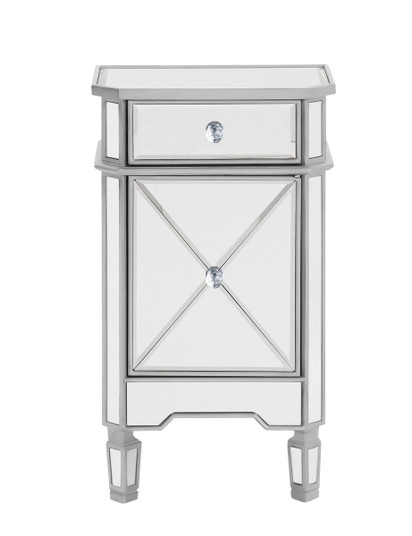 Contempo Vanity Table in Hand rubbed Antique Silver (173|MF6-1006S)