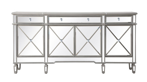 Contempo Credenza in Silver (173|MF6-2111SC)