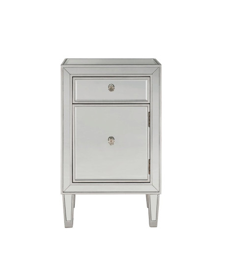 REFLEXION End Table in Antique Silver (173|MF72035)