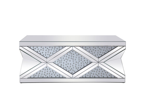 Modern Coffee Table in clear mirror (173|MF92010)