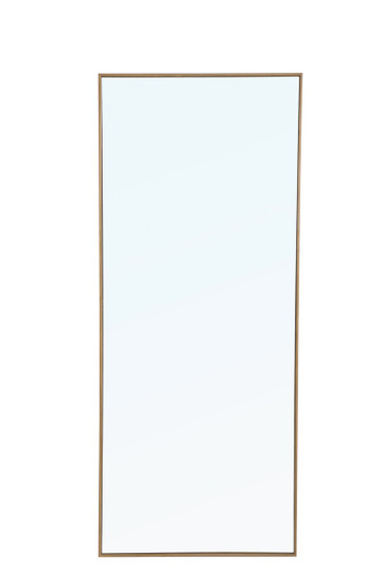 Monet Mirror in Brass (173|MR4085BR)