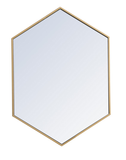 Decker Mirror in Brass (173|MR4424BR)