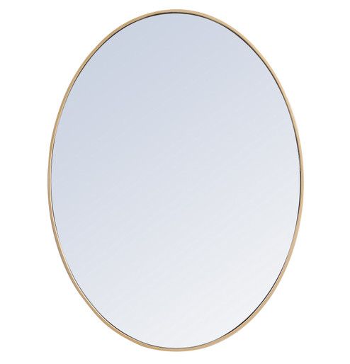 Decker Mirror in Brass (173|MR4630BR)