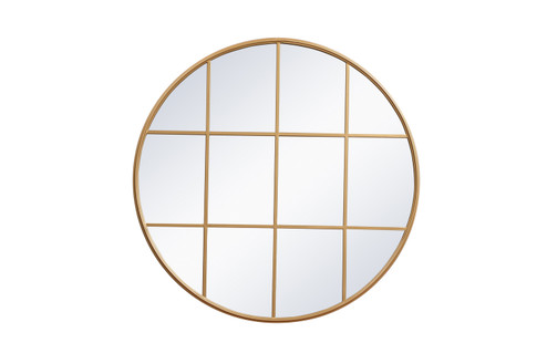 Motif Mirror in Brass (173|MR634242BR)