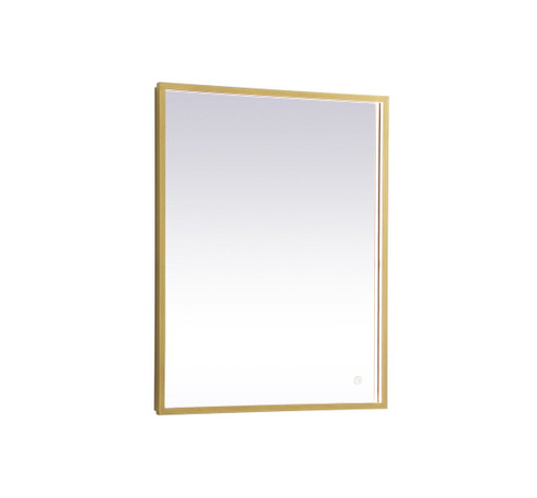 Pier LED Mirror in Brass (173|MRE62036BR)