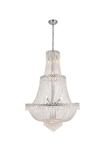 Century 17 Light Chandelier in Chrome (173|V1900G30C/RC)