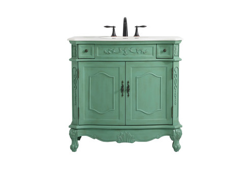 Danville Vanity Sink Set in vintage mint (173|VF10136VM)