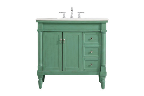 Lexington Vanity Sink Set in Vintage Mint (173|VF13036VM)