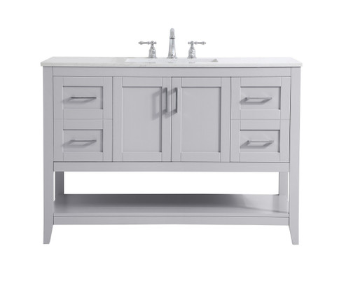 aubrey Single Bathroom Vanity in Grey (173|VF16048GR)