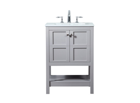 Theo Vanity Sink Set in grey (173|VF16424GR)