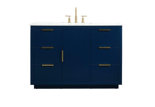 Blake Vanity Sink Set in Blue (173|VF19448BL)