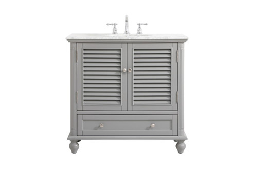 Rhodes Vanity Sink Set in Grey (173|VF30536GR)