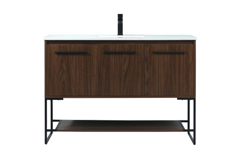 Sloane Vanity Sink Set in Walnut (173|VF42548MWT)