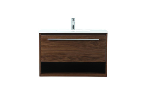 Roman Vanity Sink Set in Walnut (173|VF43530MWT)