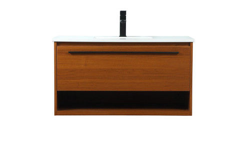 Roman Vanity Sink Set in Teak (173|VF43536MTK)