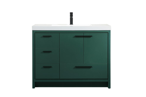 Wyatt Bathroom Vanity Set in Green (173|VF46042MGN)