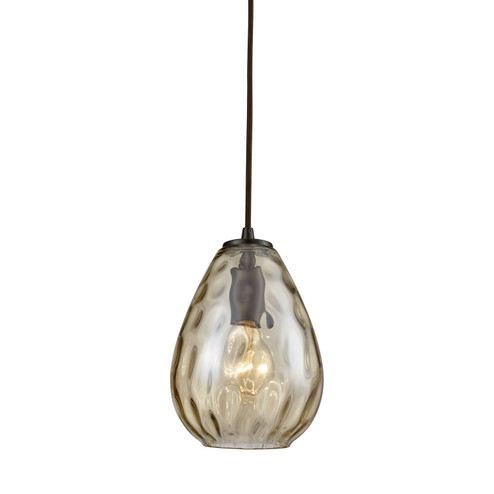 Lagoon One Light Mini Pendant in Oil Rubbed Bronze (45|10780/1)