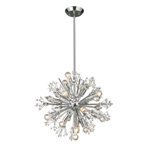 Starburst 15 Light Chandelier in Polished Chrome (45|11750/15)