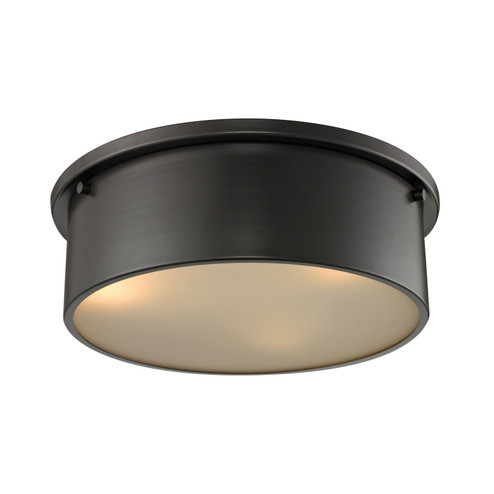 Simpson Three Light Flush Mount in Oil Rubbed Bronze (45|11811/3)